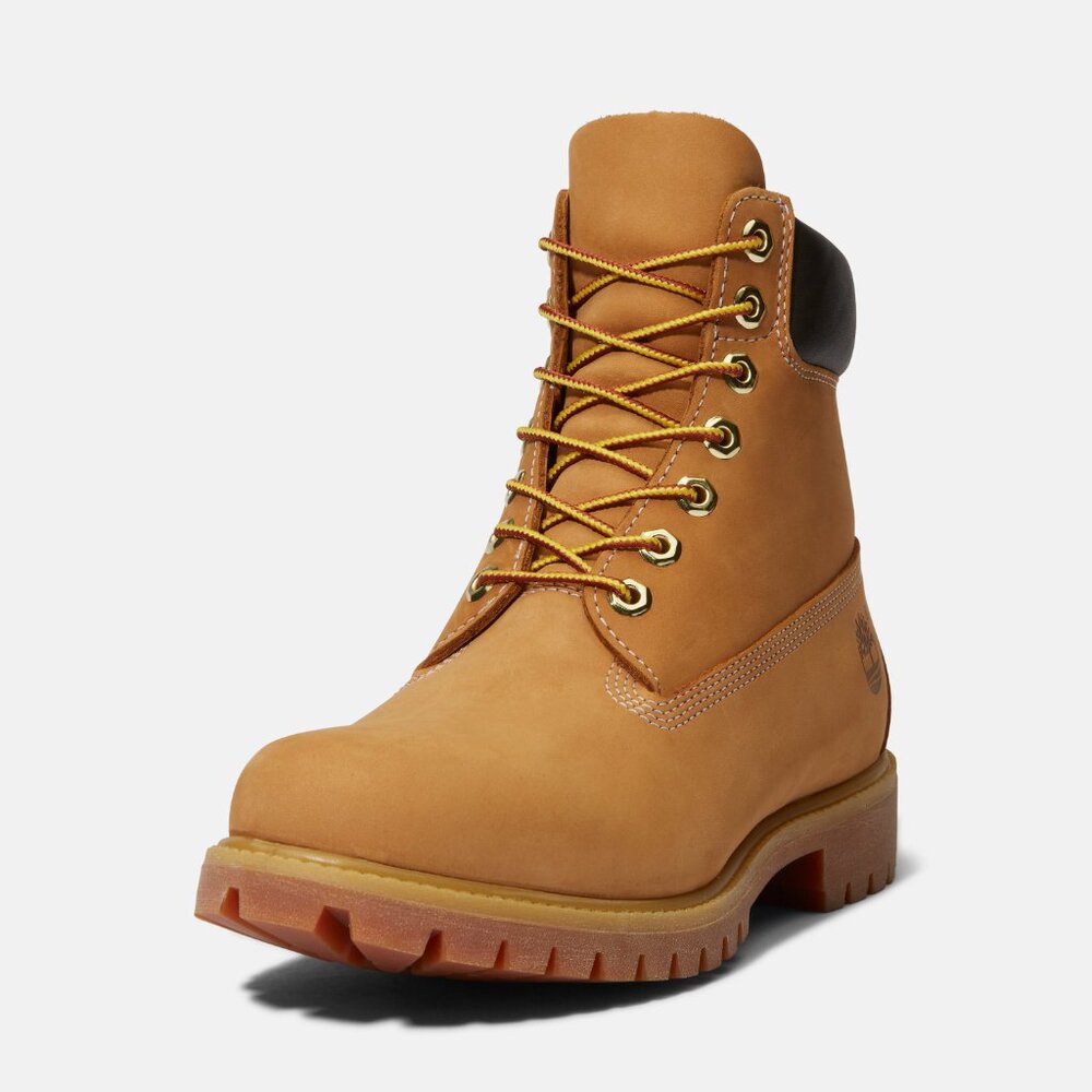 New Men's 6 Inch Premium WP Full Grain Leather Waterproof Boots - Picture 5 of 9